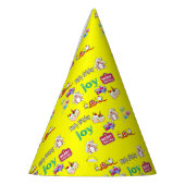 Vrolijk kerstfeest Happy Birthday Paper Party Feesthoedjes (Links)