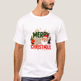 Vrolijk kerstfeest, Happy Vibes T shirt