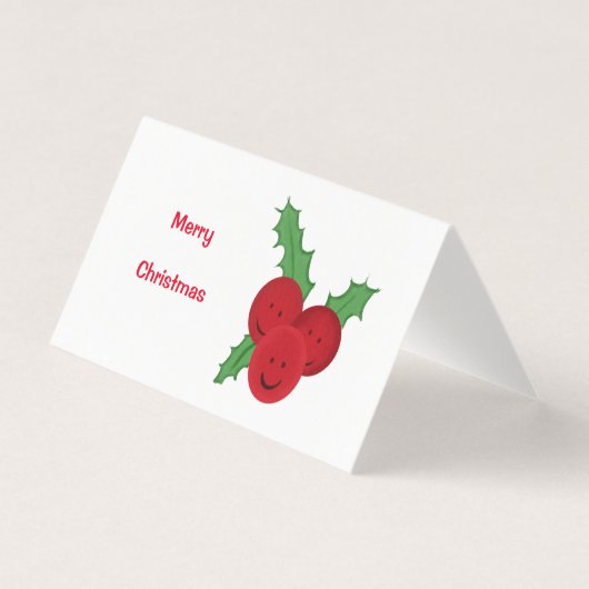 Vrolijk kerstfeest, heilig kaart (Voorkant)
