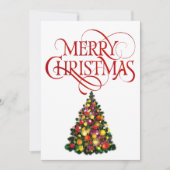 Vrolijk kerstfeest, heldere Happy Colors, persoonl Feestdagenkaart (Voorkant)