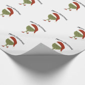 Vrolijk kerstfeest! Het runnen van Artichoke Cadeaupapier (Hoek)