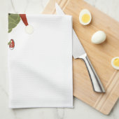 Vrolijk kerstfeest! Het runnen van Artichoke Theedoek (Quarter Fold)