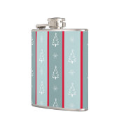 Vrolijk kerstfeest heupfles (Links)