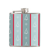 Vrolijk kerstfeest heupfles (Voorkant)