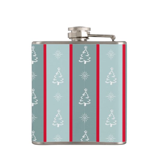 Vrolijk kerstfeest heupfles (Achterkant)