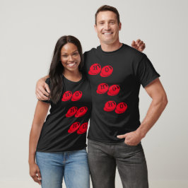 Vrolijk kerstfeest ho ho ho ho t-shirt
