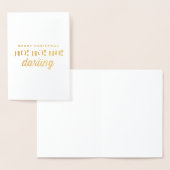 Vrolijk kerstfeest Ho! Ho! Ho! lieveling Folie Kaarten (Display)