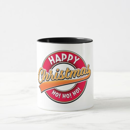 Vrolijk kerstfeest. Ho! Ho! Mok (Midden)
