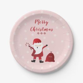 Vrolijk kerstfeest Ho Ho Santa Claus Papieren Bordje