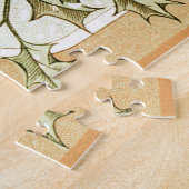 Vrolijk kerstfeest Holly Classic  Holiday Legpuzzel (Zijkant)