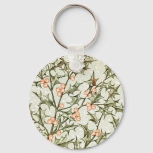 Vrolijk kerstfeest Holly Classic  Holiday Sleutelhanger