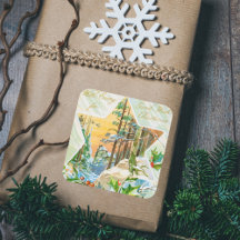 Vrolijk Kerstfeest Holly Red Berries Feestelijk