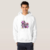 Vrolijk kerstfeest hoodie (Voorkant volledig)