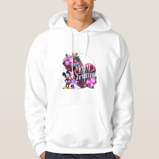 Vrolijk kerstfeest hoodie (Voorkant)
