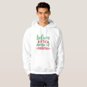 Vrolijk kerstfeest hoodie (Voorkant volledig)