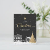 Vrolijk kerstfeest I Briefkaart (Staand voorkant)