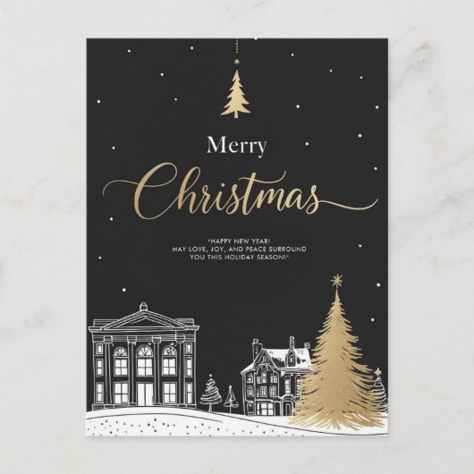 Vrolijk kerstfeest I Briefkaart (Voorkant)