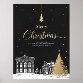 Vrolijk kerstfeest I Poster