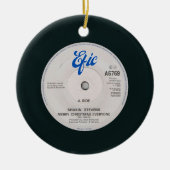 Vrolijk Kerstfeest Iedereen Kerstboom Ornament (Voorkant)