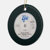 Vrolijk Kerstfeest Iedereen Kerstboom Ornament (Links)