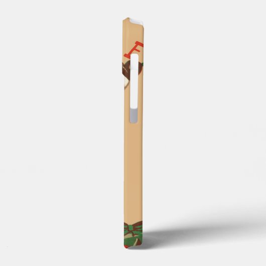 Vrolijk kerstfeest, iedereen! kerstman Case-Mate iPhone case (Achterkant / Links)