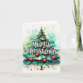 Vrolijk kerstfeest iedereen | Prettige feestdagen  (Voorkant)