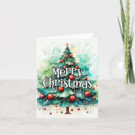 Vrolijk kerstfeest iedereen | Prettige feestdagen  Kaart