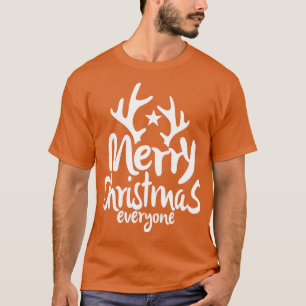 Vrolijk Kerstfeest Iedereen T-shirt