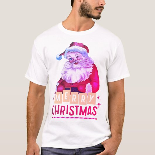 Vrolijk kerstfeest II T-shirt (Voorkant)