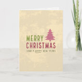 Vrolijk kerstfeest - Ik beloof dat ik nog steeds h Kaart (Voorkant)