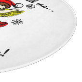 Vrolijk kerstfeest, ik ben hier snijplank (Hoek)