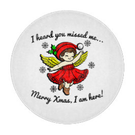 Vrolijk kerstfeest, ik ben hier snijplank