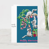 Vrolijk kerstfeest in Australië Feestdagen Kaart (Achterkant)