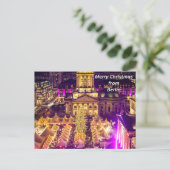 Vrolijk kerstfeest in Berlijn, Duitsland Feestdagenkaart (Staand voorkant)