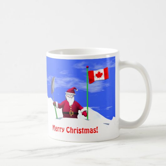 Vrolijk kerstfeest in Canada Koffiemok (Rechts)