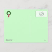 Vrolijk kerstfeest in Chicago Illinois Feestdagenkaart (Achterkant)