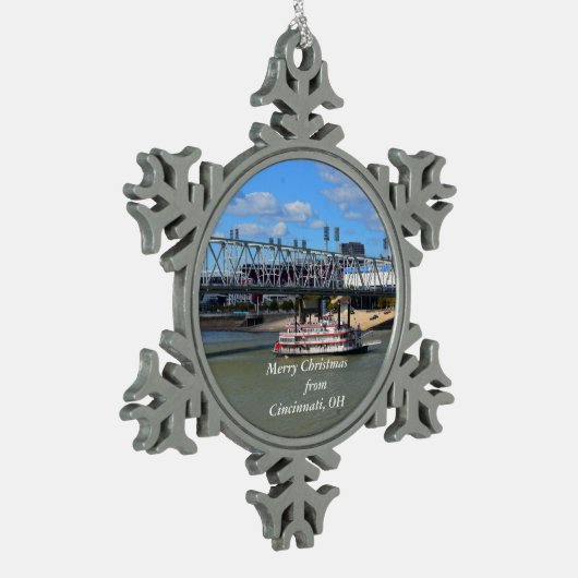 Vrolijk kerstfeest in Cincinnati, ornament OH (Links)