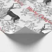 Vrolijk kerstfeest in de pines cadeaupapier (Hoek)