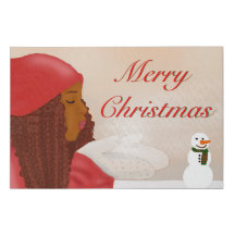 Vrolijk kerstfeest in de sneeuw