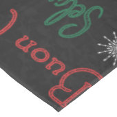 Vrolijk kerstfeest in een andere taal | tafelkleed (Gekanteld)