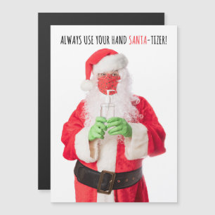 Vrolijk kerstfeest in Face Mask Sanitizer 2020