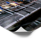 Vrolijk kerstfeest in Hamburg, Duitsland Perfect Poster (Hoek)