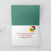 Vrolijk kerstfeest in Hawaï Feestdagen Kaart (Binnen)