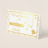 Vrolijk kerstfeest in Hawaï | Foto Folie Kaarten (Voorkant)