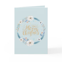 Vrolijk kerstfeest in het blauw