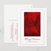 Vrolijk kerstfeest in het Miles Briefkaart (Voorkant / Achterkant)