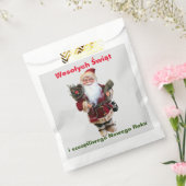 Vrolijk kerstfeest in het Pools Wesołych Świąt Gif Bedankzakje (Gezegeld)