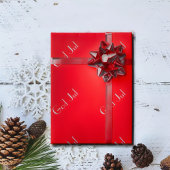 Vrolijk kerstfeest in het Zweeds Cadeaupapier