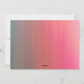 Vrolijk kerstfeest in juli feestdagenkaart (Achterkant)