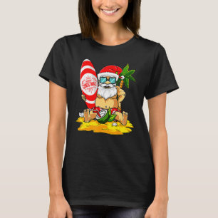 Vrolijk kerstfeest in juli Hawaiian-kerst T-shirt